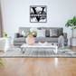 Square Metal Decor Sign