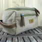 Copy of Personalized Shaving Kit Groomsmen gift Toiletry Bag Leather Dopp Kit Wedding Groom Travel Husband Father Brother custom Boyfriend gift for him